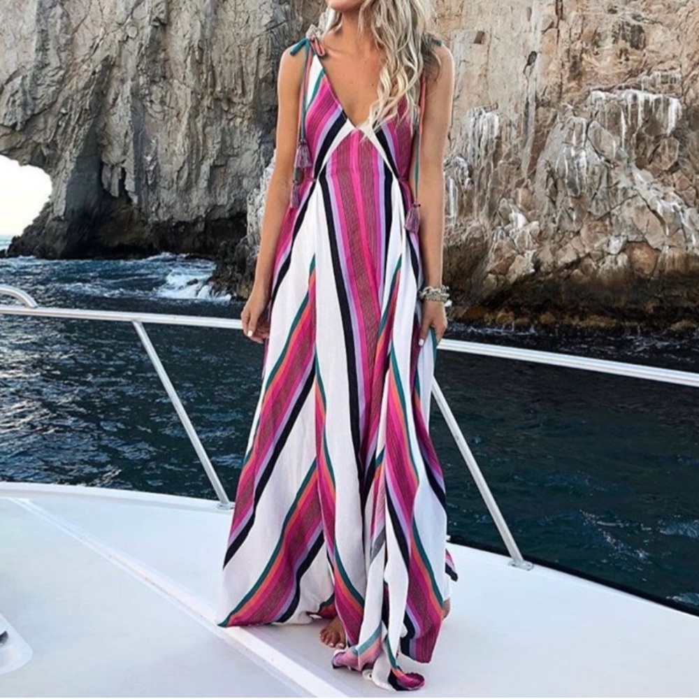COPY - NWT Free People Neon Lights Maxi Dress Sz XS